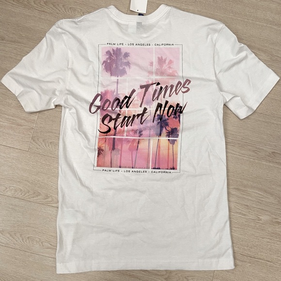 H&M White Tee Shirt - Picture 2 of 4